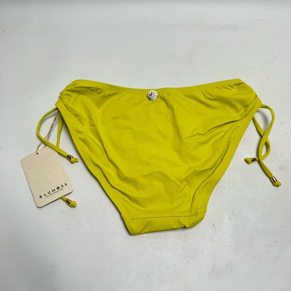 NEW BLUMOSS CARENA HALTER HIPSTER BOTTOM ONLY - LIME YELLOW XS - Picture 11 of 13